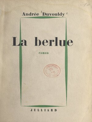 cover image of La berlue